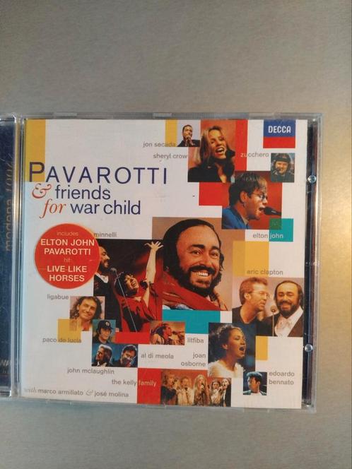 Cd. Pavarotti & Friends for war Child., Cd's en Dvd's, Cd's | Overige Cd's, Gebruikt, Ophalen of Verzenden