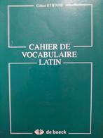 Cahier de vocabulaire latin, Boeken, Wetenschap, Gelezen, Ophalen of Verzenden