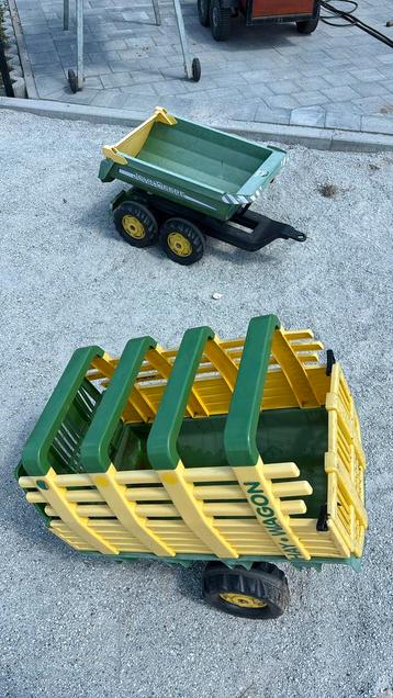 Karren voor achter traptractor beschikbaar voor biedingen