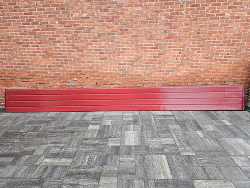 Sectionale poort van 5m05, Tuin en Terras, Tuinpoorten, Gebruikt, Looppoort, 200 cm of meer, 200 cm of meer, Ophalen