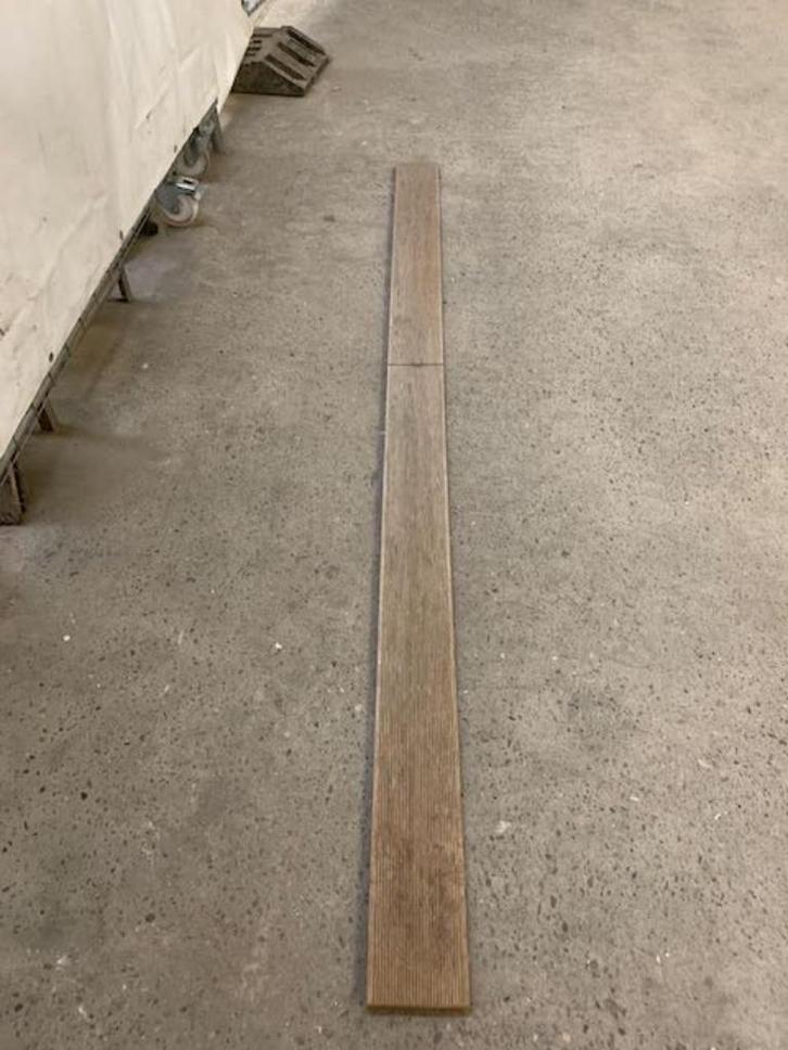 Ipé (exotisch hout) terrasplanken, Doe-het-zelf en Bouw, Hout en Planken, Gebruikt, Plank, Overige houtsoorten, 200 tot 250 cm