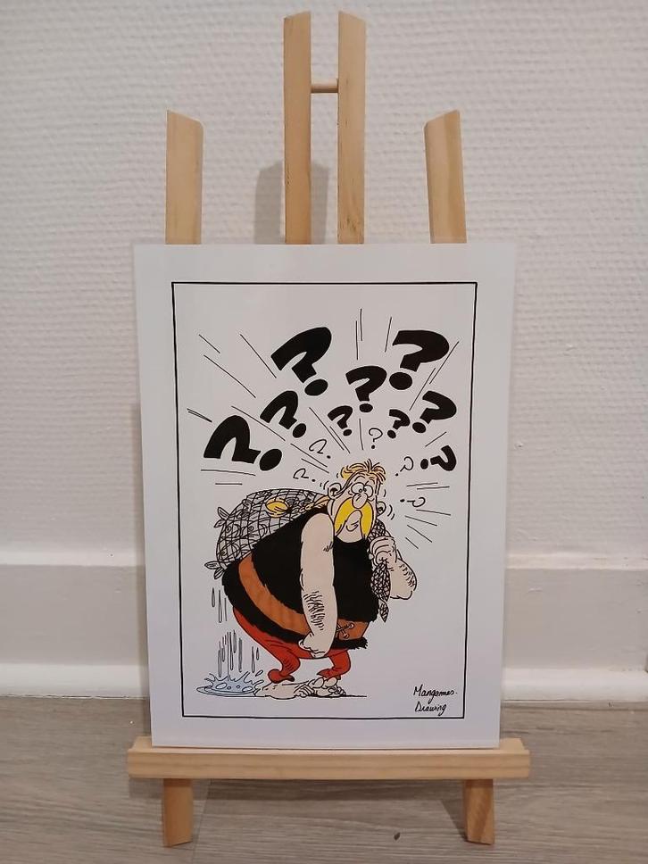 Poster van Asterix & Obelix, Antiek en Kunst, Kunst | Tekeningen en Fotografie, Ophalen of Verzenden