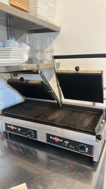 Panini machine/croquegrill Krampouz beschikbaar voor biedingen