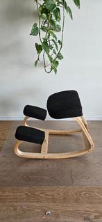 Backerz kniestoel, Huis en Inrichting, Ophalen, Zwart, Zo goed als nieuw, Bureaustoel