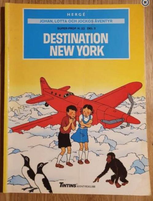 Destination New York ( Zweeds ), Boeken, Stripverhalen, Gelezen, Eén stripboek, Ophalen of Verzenden