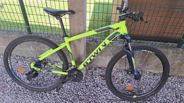 Vélo VTT BTWIN Taille M, Fietsen en Brommers, Fietsen | Heren | Sportfietsen en Toerfietsen, Gebruikt, Overige merken, Minder dan 10 versnellingen