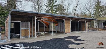 Hooiruif, Paardenruif TOP Hooibak en Weidehut met Voerhek beschikbaar voor biedingen