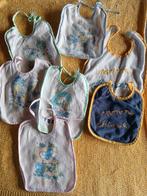 Pakket kleine slabbetjes (13 stuks), Ophalen, Gebruikt, Jongetje of Meisje