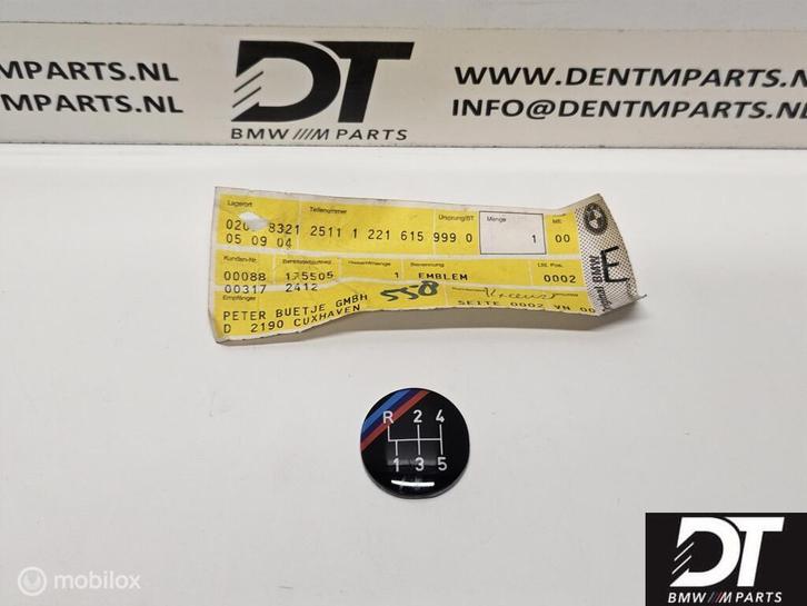 Emblem adhered M TECHNIC - DOGLEG - BMW 25111221615, Autos : Pièces & Accessoires, Autres pièces automobiles, Neuf, Enlèvement ou Envoi