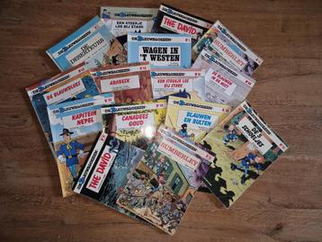 de blauwbloezen verschillende strips beschikbaar voor biedingen