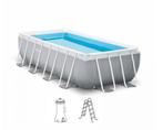 Bovengronds zwembad, 400 cm of meer, Rechthoekig, 80 tot 120 cm, Zo goed als nieuw