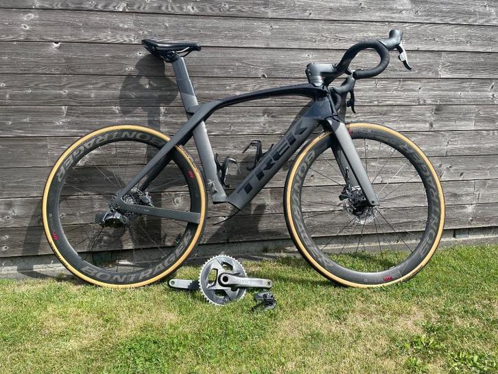 Sram Force AXS - Bontrager - onderdelen Trek, Fietsen en Brommers, Fietsonderdelen, Gebruikt, Racefiets, Ophalen