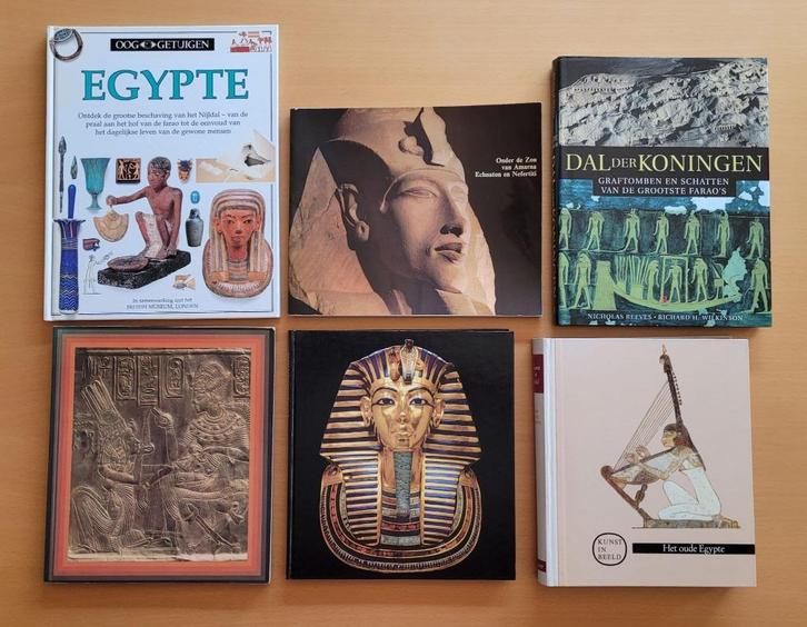 Groot lot boeken EGYPTE EGYPTOLOGIE, Antiek en Kunst, Antiek | Boeken en Manuscripten, Ophalen of Verzenden