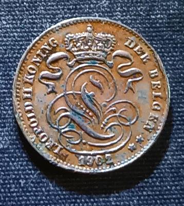 1 cent VL 1902 - Leopold II beschikbaar voor biedingen
