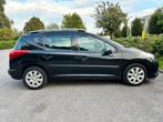 Peugeot 207 Break 2009 1.4i Clim Auto Toit Pano, Auto's, Stof, 1360 cc, Zwart, Particulier