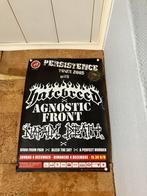 Poster Persistence Tour 2005 @AB, Verzamelen, Gebruikt, Ophalen of Verzenden, Rechthoekig Staand, Muziek