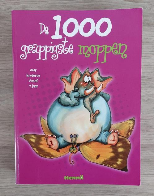 De 1000 grappigste moppen - vanaf 7 jaar, Livres, Livres pour enfants | Jeunesse | Moins de 10 ans, Utilisé, Non-fiction, Enlèvement ou Envoi