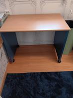 Kinderbureau Blauw/houtkleurig, Zo goed als nieuw, Bureau