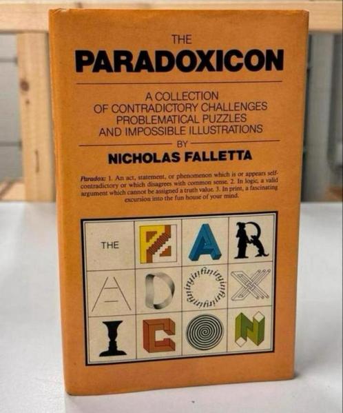 Paradoxicon Collection Contradictory Challenges Problematic, Boeken, Hobby en Vrije tijd, Zo goed als nieuw, Ophalen of Verzenden