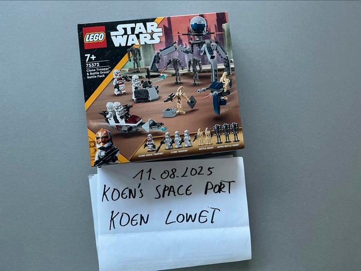 Pack de combat Lego Star Wars 75372 Clone Trooper et Battle, Enfants & Bébés, Jouets | Duplo & Lego, Neuf, Lego, Ensemble complet