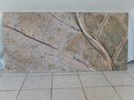 Feuille de route (Toile sur chassis) 100x48, Enlèvement