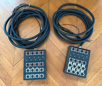 2 stage box multicore kabels 16 kanalen neutrik beschikbaar voor biedingen