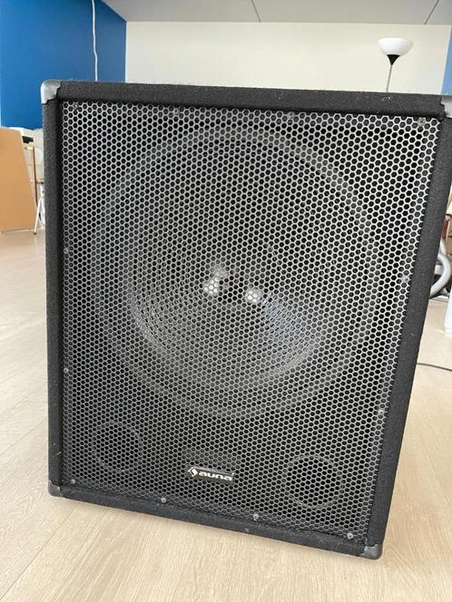 Auna Cube1512 actieve subwoofer, Audio, Tv en Foto, Luidsprekerboxen, Nieuw, Subwoofer, 120 watt of meer, Overige merken, Ophalen