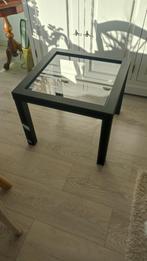 Salontafel, bijzettafel, Huis en Inrichting, Tafels | Bijzettafels, Kunststof, Gebruikt, Vierkant, 55 tot 75 cm