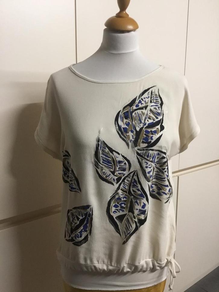 Marie Mero blouse maat 36, Kleding | Dames, Blouses en Tunieken, Zo goed als nieuw, Maat 36 (S), Wit, Ophalen of Verzenden