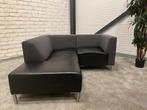 GRATIS LEVERING HEEL BE Montel Elementen Echt Leer Hoekbank, Stof, 150 tot 200 cm, Hoekbank, Driepersoons