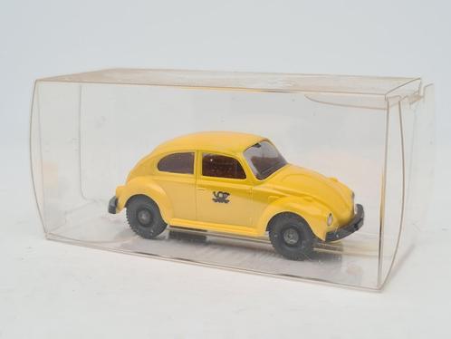 Volkswagen VW Coccinelle (jaune) - Wiking 1:87, Hobby & Loisirs créatifs, Voitures miniatures | 1:87, Comme neuf, Voiture, Wiking