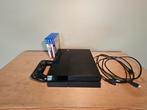 Ps4 Fat 500GB+4 Games,1 Controller, Kabels, Games en Spelcomputers, Ophalen, Zo goed als nieuw, Met 1 controller, Original