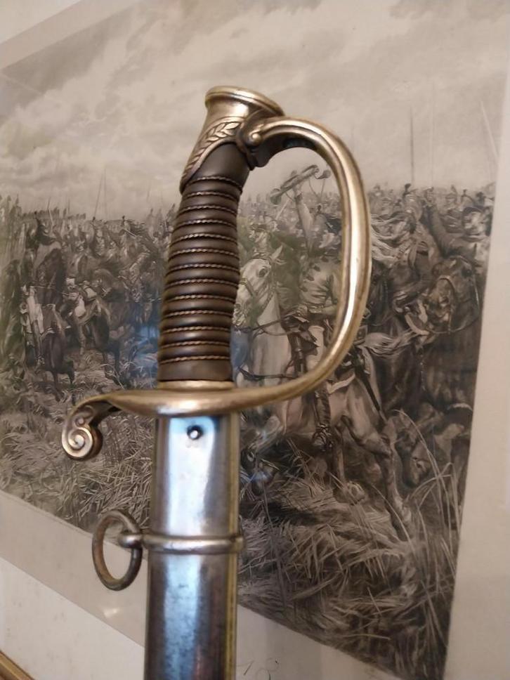 Reguleringssabel van Adj Mle 1845 hetzelfde nummer, Verzamelen, Militaria | Algemeen, Landmacht, Zwaard of Sabel, Ophalen of Verzenden