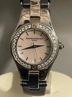 NIEUW Baume et Mercier dames horloge LINEA Diamonds -60%, Autres matériaux, Acier, Enlèvement, Montre-bracelet