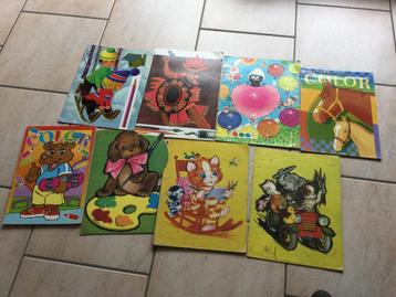 KARTONNEN KLEURBOEKEN/ANTIEK+KLEUR CARAMEL-CHANTEC beschikbaar voor biedingen
