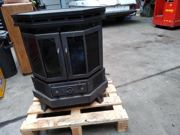 Houtkachel met ventilator, Huis en Inrichting, Kachels, Houtkachel, Ophalen