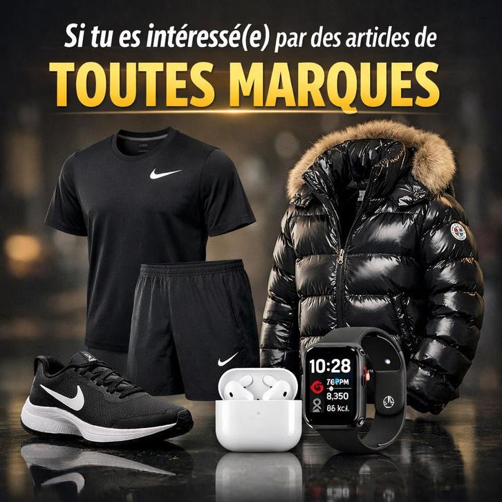 Veste , running , montre , airpods , chaussures, Vêtements | Hommes, Vestes | Hiver, Porté, Autres tailles, Enlèvement