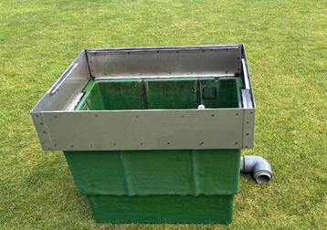 flatbed upflowfilter granulaat vijverfilter 84 x 66 x 72 cm beschikbaar voor biedingen