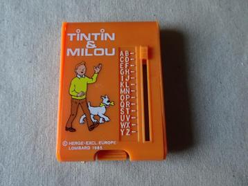 Agenda téléphonique Tintin et Milou - Lombard beschikbaar voor biedingen