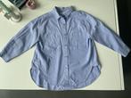 Blauw/roze gestreept hemdje maat 128, in perfecte staat!, Kinderen en Baby's, Kinderkleding | Maat 128, Meisje, Overhemd of Blouse