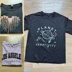 3 t-shirten Shein 11-12 jaar, Kinderen en Baby's, Kinderkleding | Maat 146, Meisje, Shein, Ophalen of Verzenden, Zo goed als nieuw