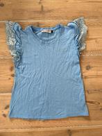 T-shirt bauw Retour maat 134/140 leuke mouwen, Enlèvement ou Envoi, Comme neuf, Fille, Chemise ou À manches longues