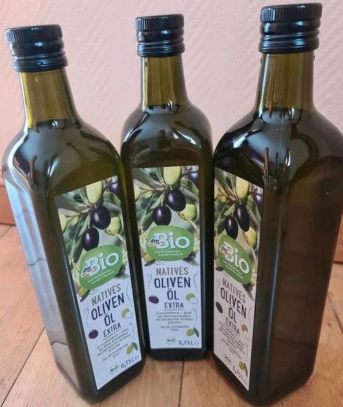 Huile d'olive - Vierge extra - Bio – (3 Bouteilles), Diversen, Levensmiddelen, Ophalen of Verzenden