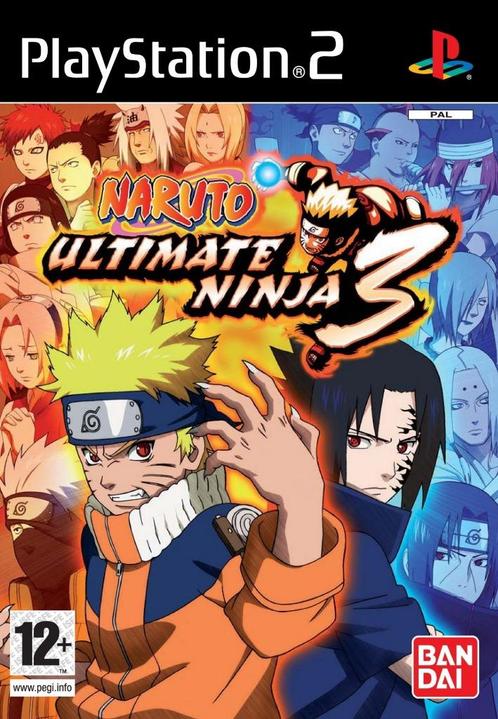 Naruto Ultimate Ninja 3 (sans livret), Consoles de jeu & Jeux vidéo, Jeux | Sony PlayStation 2, Utilisé, Combat, 1 joueur, À partir de 12 ans