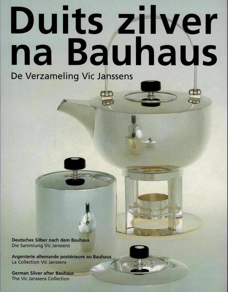 Duits zilver na Bauhaus De Verzameling Vic Janssens, Boeken, Kunst en Cultuur | Beeldend, Gelezen, Ophalen of Verzenden