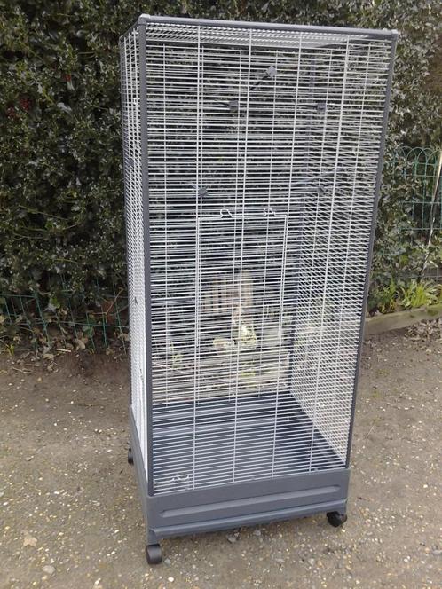 nieuwe volière op wielen grijs, Dieren en Toebehoren, Vogels | Hokken en Kooien, Nieuw, Volière, Ophalen