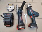 Bosch GSW 18-125V-Li + Bosch GSA 18v-L ic + AL1860 CV, Ophalen