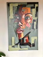 Schilderij - Vrouw - Afrika