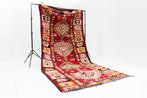 Vintage groot Berber Boujaad wollen vloerkleed tapijt, 150 à 200 cm, Rectangulaire, Berber , vintage, Noir