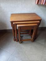 bijzettafel, Huis en Inrichting, Tafels | Eettafels, Ophalen, Eikenhout, Rechthoekig, Gebruikt